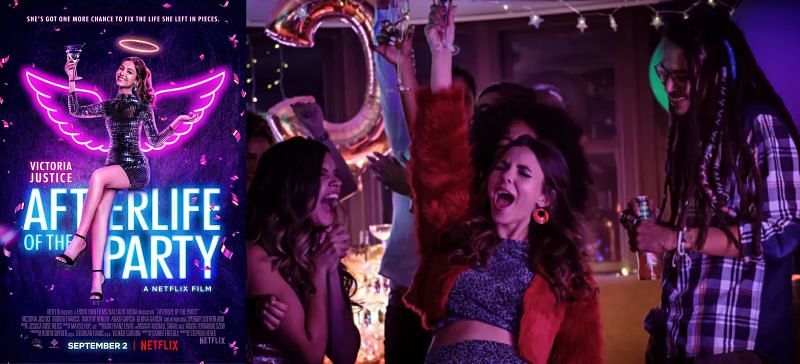 Victoria Justice in Afterlife of the Party (Image via Netflix)