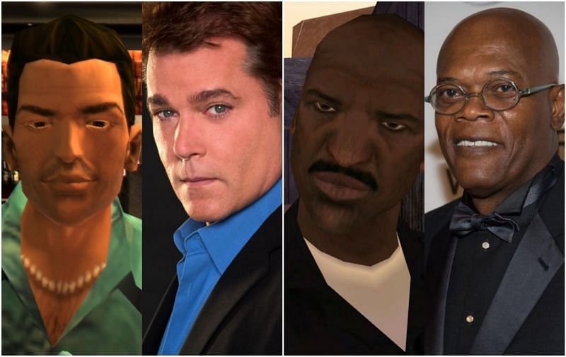 Some of the popular actors who gave their voices in the GTA games (Images via GTA Wiki)