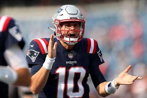 New England Patriots rookie QB Mac Jones