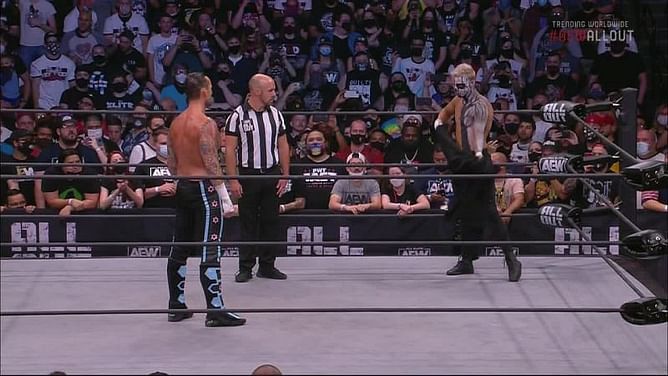 "I was definitely afraid" - CM Punk on how he felt right before his in-ring return at AEW All Out