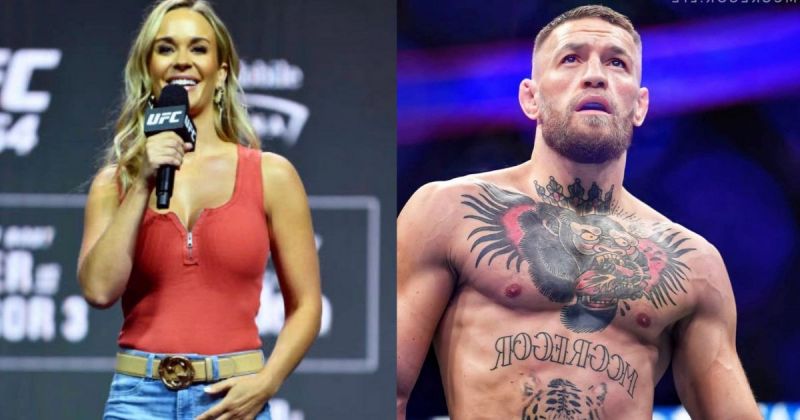 Laura Sanko (left), Conor McGregor (right) [Images Courtesy: @laura_sanko and @thenotoriousmma on Instagram]