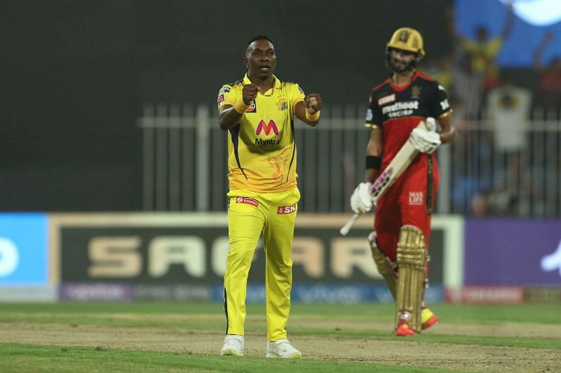 DJ Bravo put in another good performance with the ball. (Image Courtesy: IPLT20.com)
