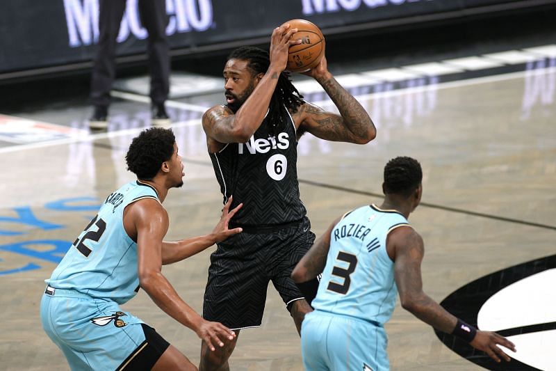 DeAndre Jordan with the Brooklyn Nets.