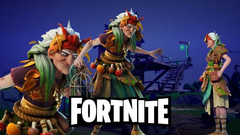 Locate Baba Yaga in the Fortnite Season 8 map and complete all quests to level up quickly (Image via Sportskeeda)