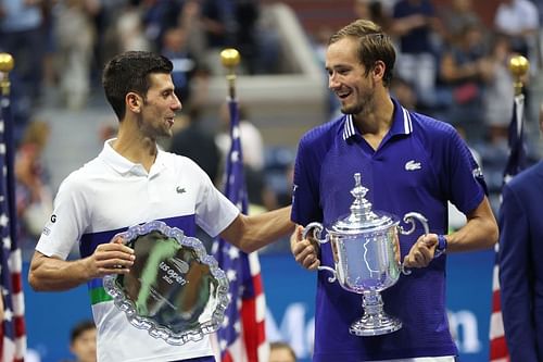 You're the greatest tennis player of all time, says Daniil Medvedev to Novak Djokovic