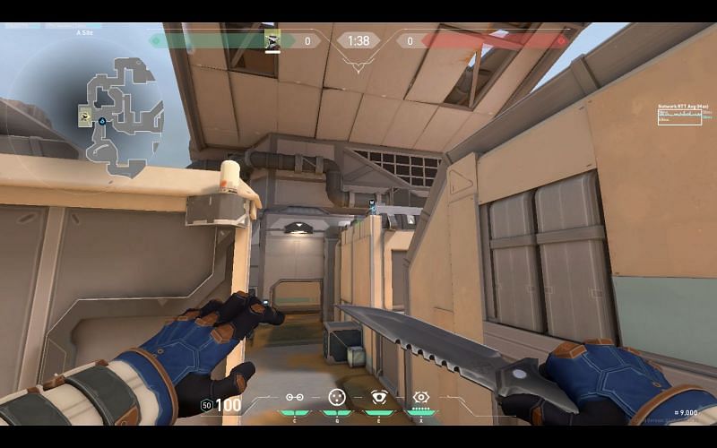 Spycam location &mdash; Near A-drop area (Screengrab from game)