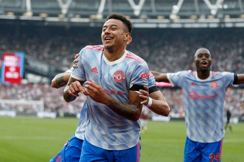Lingard scored his first-ever goal against West Ham, on his first visit to their stadium since leaving the club