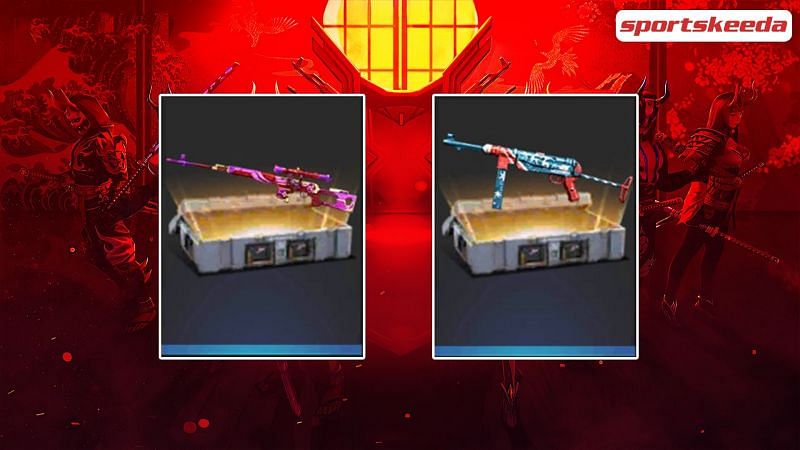 The rewards for the latest redeem codes include gun crates and cosmetics (Image via Sportskeeda)