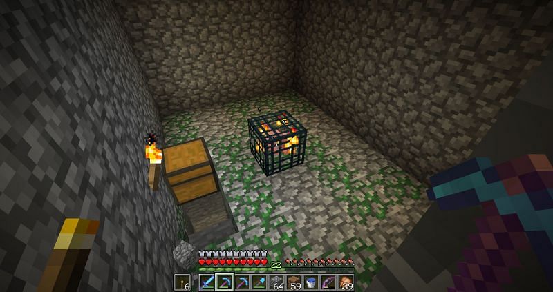 A dungeon in Minecraft (Image via Reddit)