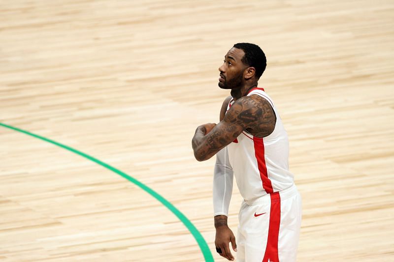 John Wall in action during an NBA game.