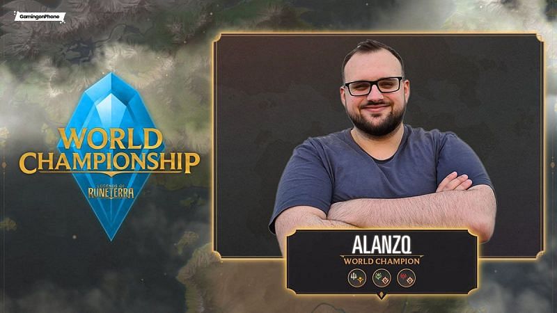 Alanzo, who won the Legends of Runeterra World Championship in 2021 (Image via Riot Games)