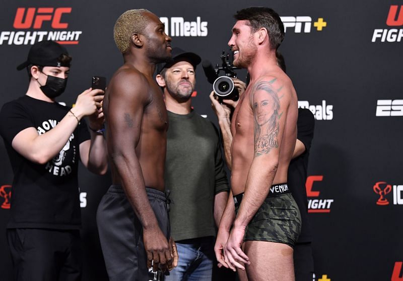 UFC Fight Night: Brunson v Till Weigh-in