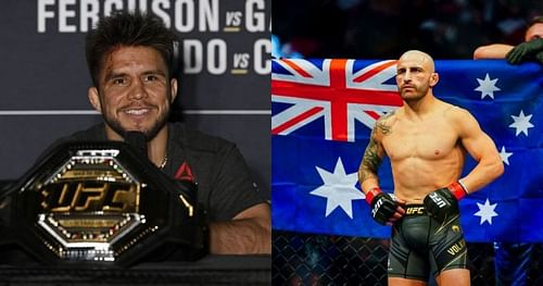 Henry Cejudo (left) & Alexander Volkanovski (right)