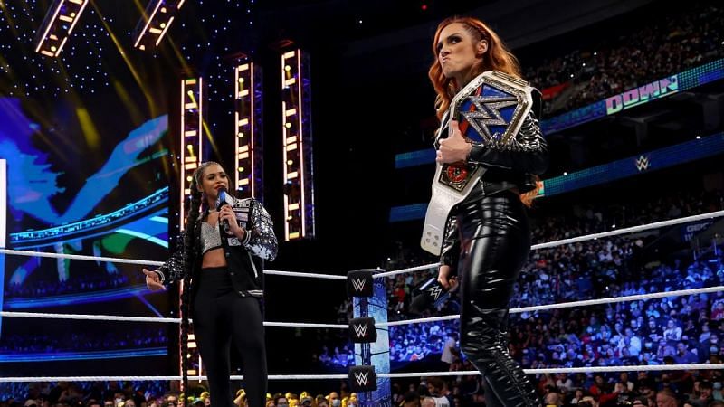 Becky Lynch and Bianca Belair opened SmackDown this week