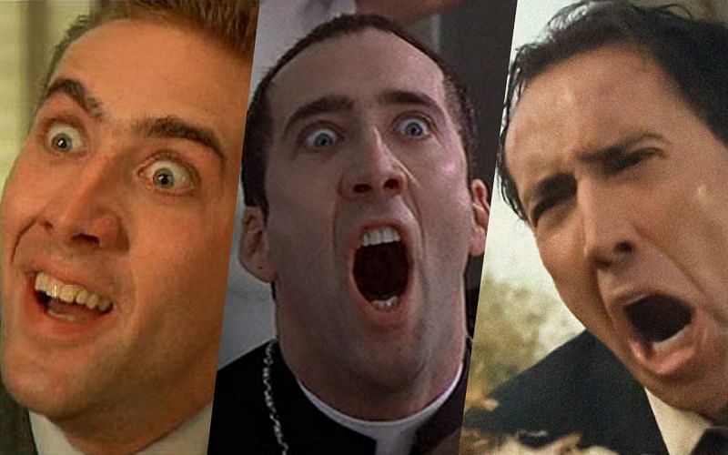 The Good, The Bad and The &#039;Cage&#039;y - Welcome to Nicolas Cage&#039;s world (Stills from Vampire&#039;s Kiss (1988), Face Off (1997) and The Wicker Man (2006 )