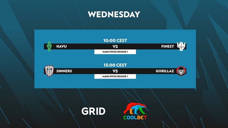 Sinners vs Gorillaz (Image via Elisa Esports)