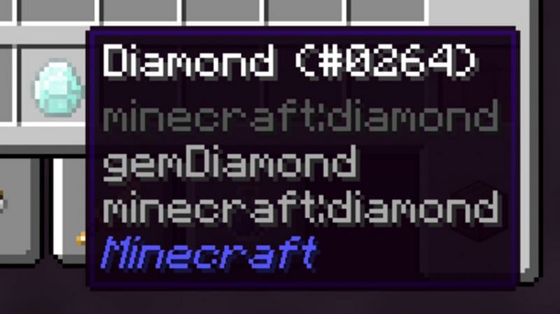 Advanced tooltips provide additional information on aspects of Minecraft, including item durability or an item&#039;s ID (Image via Mojang)