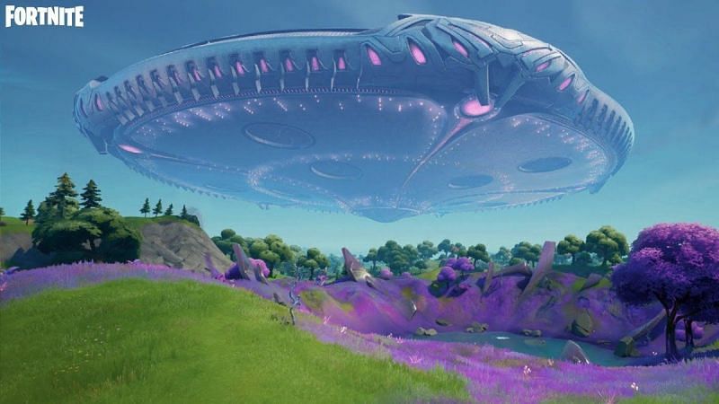 The Mothership is coming down soon in Fortnite Chapter 2 Season 7 (Image via Epic Games)