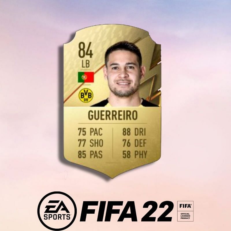 Guerreiro is nother exciting Portuegese talent (Image by EA)