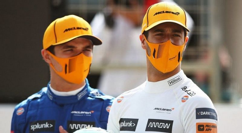 Lando Norris and Daniel Ricciardo Iamge credits: Formula 1