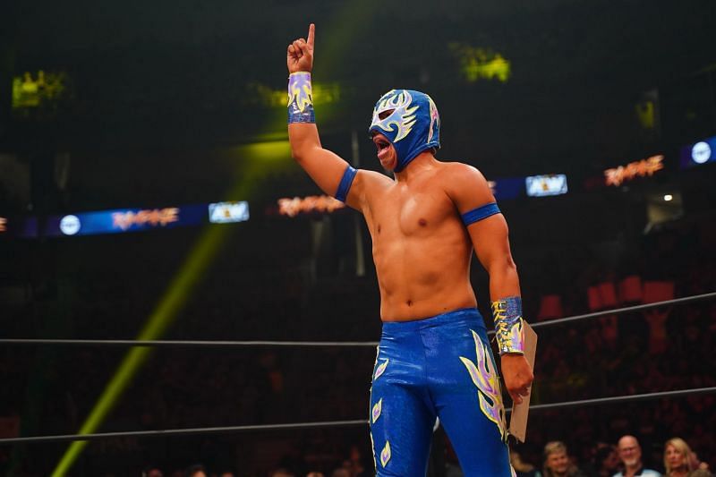 Fuego Del Sol recently earned his AEW contract on Rampage