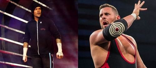 CM Punk (Left) and Colt Cabana (Right)