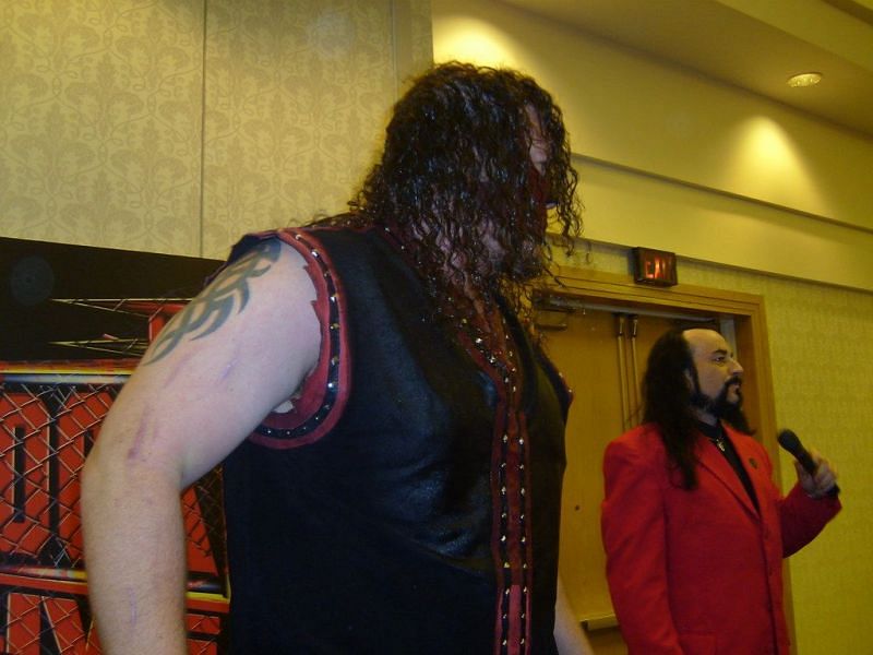 Abyss with manager James Mitchell