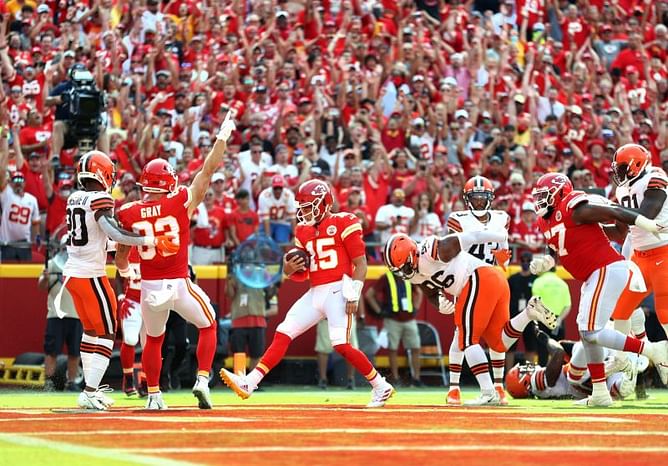 Patrick Mahomes' Undertaker-Esque record against the first-round QBs of 2018