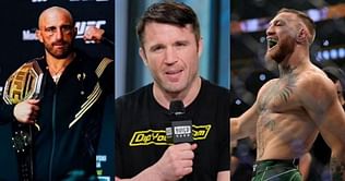 "Said he would kick his head off" - Chael Sonnen on Conor McGregor calling out Alexander Volkanovski