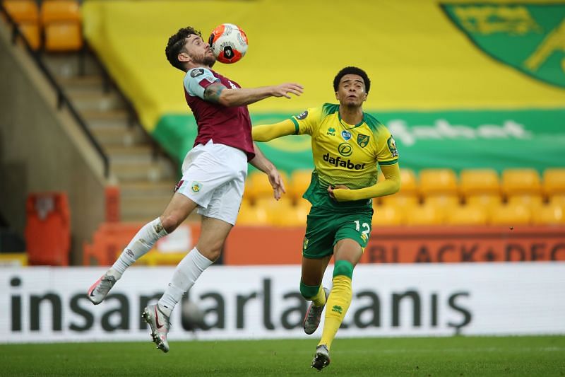 Norwich City take on Burnley FC in a Premier League game on Saturday