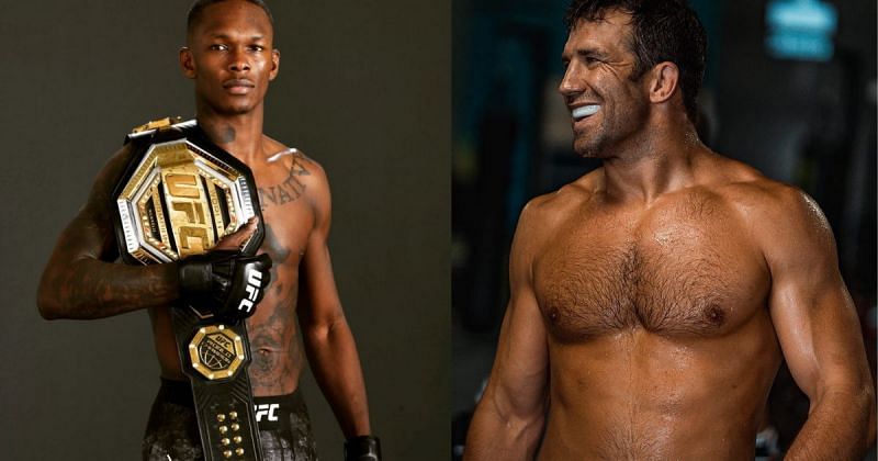 Israel Adesanya (left), Luke Rockhold (right) [@stylebender, @lukerockhold via Instagram]