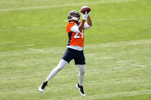 Bryce Callahan at Denver Broncos training camp