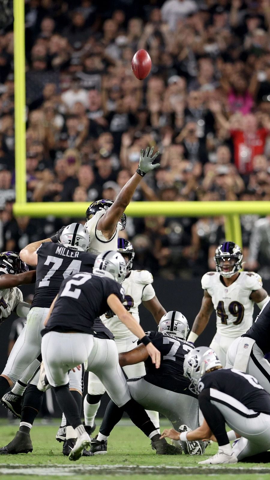 Insane Raiders-Ravens finish included a missing Daniel Carlson