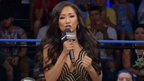 Gail Kim is a seven-time IMPACT Wrestling Knockouts Champion