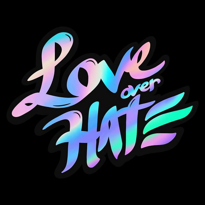 Love Over Hate spray in Valorant (Image via Riot Games)