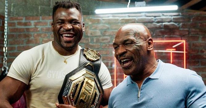 Watch: When Mike Tyson shared boxing tips with UFC heavyweight champion Francis Ngannou