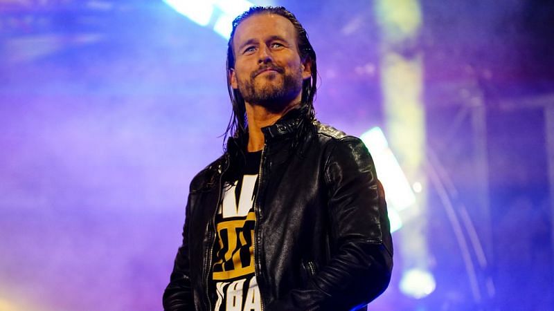 Adam Cole making his entrance at AEW Dynamite.