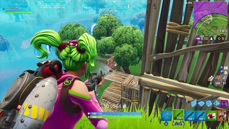 Fortnite players are often looking to find ways to improve, and finding out their stats is a good place to start. (Image via Epic Games)