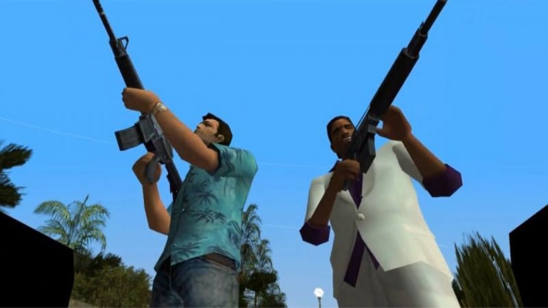 Tommy did not take Lance&#039;s betrayal very well in GTA Vice City (Image via Rockstar Games)
