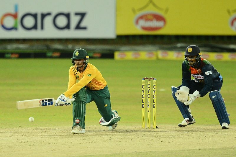 Quinton de Kock played an aggressive knock in the second T20I