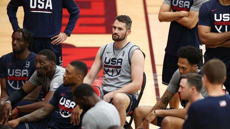 Team USA at the training camp [Source: NBC Sports]