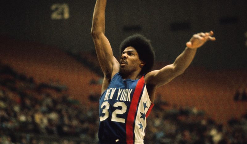 The 1973-74 Nets were led by NBA legend Julius Erving.