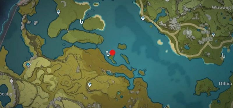 Genshin Impact fishing locations: Rusty Koi, Raimei Angelfish and ...