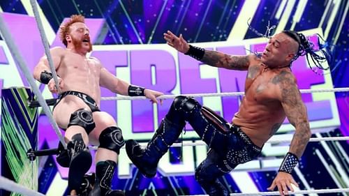 Sheamus in action against Damian Priest at Extreme Rules