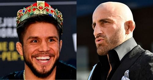 Henry Cejudo (left); Alexander Volkanovski (right)