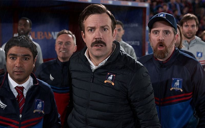 Jason Sudeikis in a scene from Ted Lasso (Image via jason_sudeikis/Instagram)