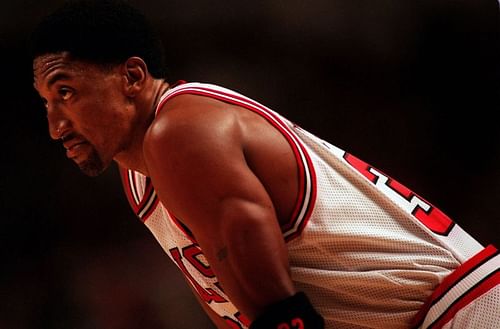 Chicago Bulls' legendary Point Forward Scottie Pippen