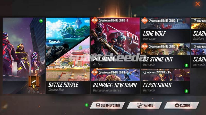 A new mode called &quot;Pet Mania&quot; has made its way into the battle royale title. (Image via Free Fire)
