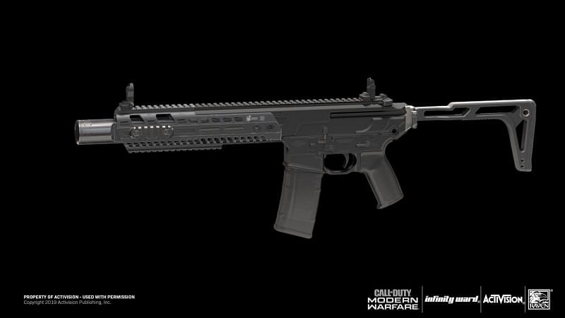 Modern Warfare 2019 M13 assault rifle is coming to COD Mobile in Season 8 (Image via Artstation)