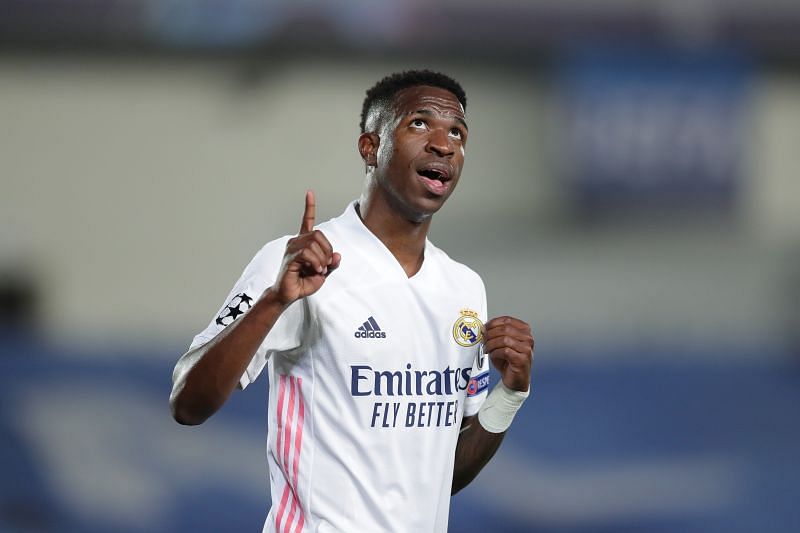 Vinicius Junior won a penalty and scored a goal for Real Madrid